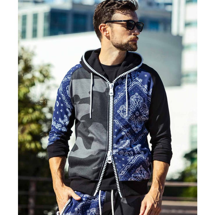 【10%OFFクーポン!11/27(木)1:59まで】SHIFFON 1PIU1UGUALE3 RELAX ウノピゥウノウグァーレトレ リラックス カモ×ペイズ...