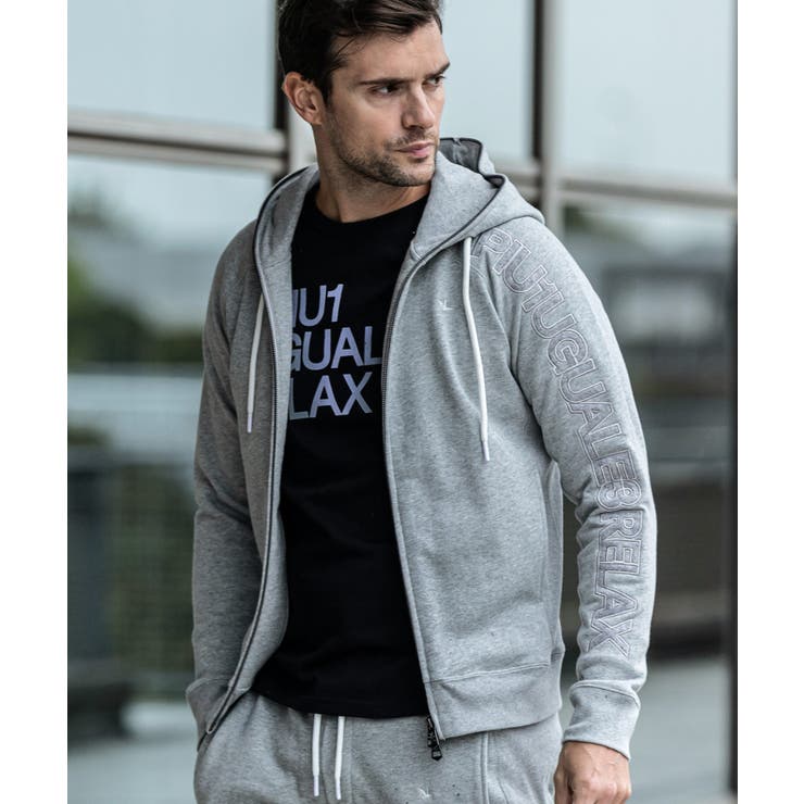 【10%OFFクーポン!11/27(木)1:59まで】SHIFFON 1PIU1UGUALE3 RELAX ウノピゥウノウグァーレトレ リラックス スリーブロゴ...