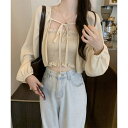 【5%OFFクーポン 9/11 1:59まで】by muni:r フリルキャミソール+リボンカーディガンセット/2023 FW COLLECTION トップス
