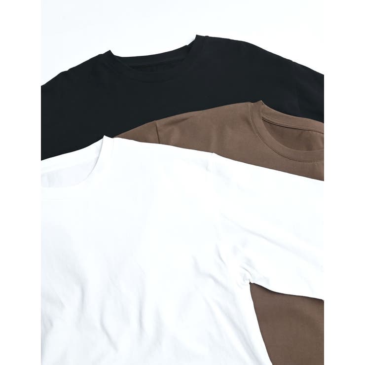 Re:EDIT コットン天竺裾ドロストクロップドTシャツ トップス shoplistselect-10545428 SHOPLIST サンプル画像2