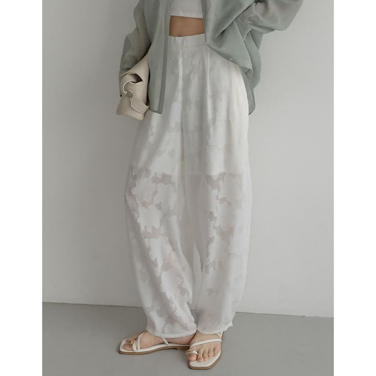 Re:EDIT [2026 SUMMER COLLECTION][低身長/高身長サイズ有]シアージャガードバレルレッグパンツ パンツ・ズボン shoplistselect-10545446 SHOPLIST サンプル画像2