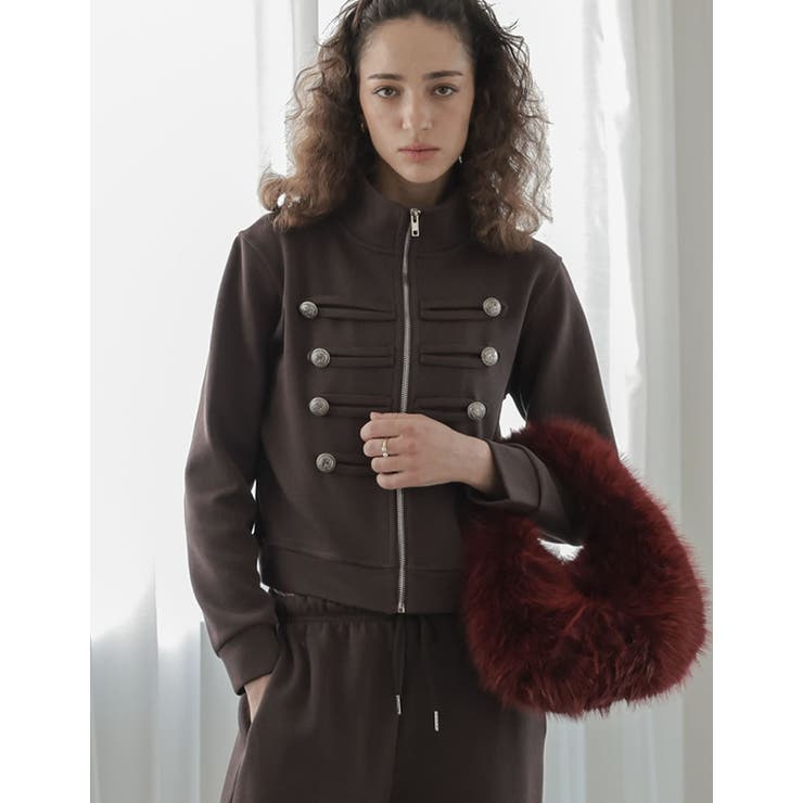 Re:EDIT [2026AW COLLECTION]メタルボタンナポレオンジップジャケット トップス shoplistselect-10545806 SHOPLIST サンプル画像3