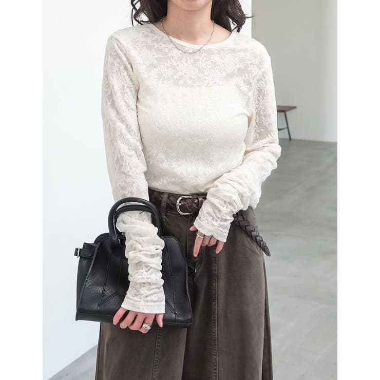 Re:EDIT カットレースバックオープントップス トップス shoplistselect-10546949 SHOPLIST サンプル画像3