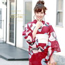 【8/11まで5%OFFクーポン】SOUBIEN 浴衣 3点セット(浴衣/兵児帯/下駄) bonheursaisons 赤 レッドパープル 蜻蛉 トンボ 綿 絽 花火大会 夏祭り 浴衣セット ゆかた 女性 レディース【モダン】【モダン】【大人】 浴衣・着