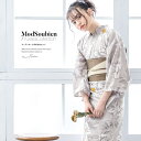 【8/11まで5%OFFクーポン】SOUBIEN 浴衣 セット レディース 浴衣セット 半幅帯 2023 大人 3点セット モダン グレー系 灰色系 白 牡丹 花 大柄 グレージュ S フリー 浴衣・着物