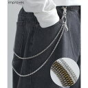 improves ウォレットチェーン メンズ ベネチアンチェーン 小物 アクセサリー ユニセックス セレクト アメカジ カジュアル 古着MIX スケーター スト...