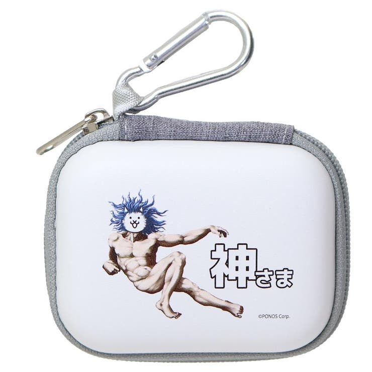 【10％OFFクーポン！9/24(木)1:59まで】cinemacollection にゃんこ大戦争 ミニポーチ ガジェットポーチ SS 神さま グルマンディーズ 小物入れ キャラクター グッズ バッグ・鞄 shoplistselect-10549642 SHOPLIST パッケージ画像