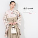 SOUBIEN 袴セット 卒業式 大学生 小学生 レディース 女の子 モダン 花柄 ピンク ベージュ 赤 藤 菊 桜 牡丹 絵羽柄 袴4点セット 和装 着物セッ...