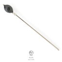 SOUBIEN 玉簪(かんざし) 黒灰色 グラックグレー ラメ 多面 菱 クリスタル調 楕円 シンプル 浴衣 カジュアル 髪飾り ヘアアクセサリー 成人式 卒業式 パーティー 浴衣・着物