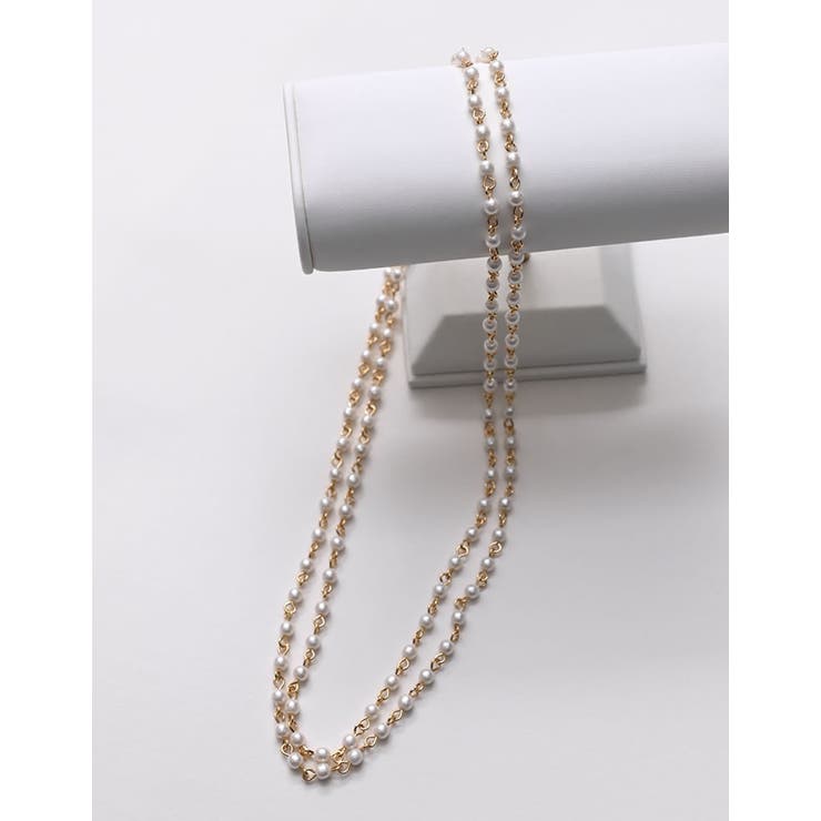 Re:EDIT ミックスパール多連ボリュームネックレス アクセサリー shoplistselect-10552461 SHOPLIST サンプル画像2