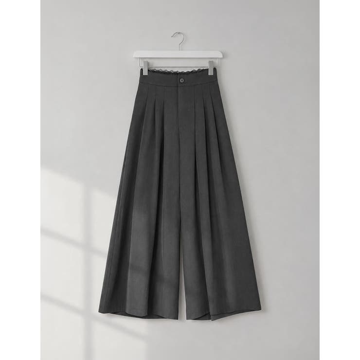 Re:EDIT ウエストレースドッキングタックワイドスラックスパンツ パンツ・ズボン shoplistselect-10552455 SHOPLIST サンプル画像2