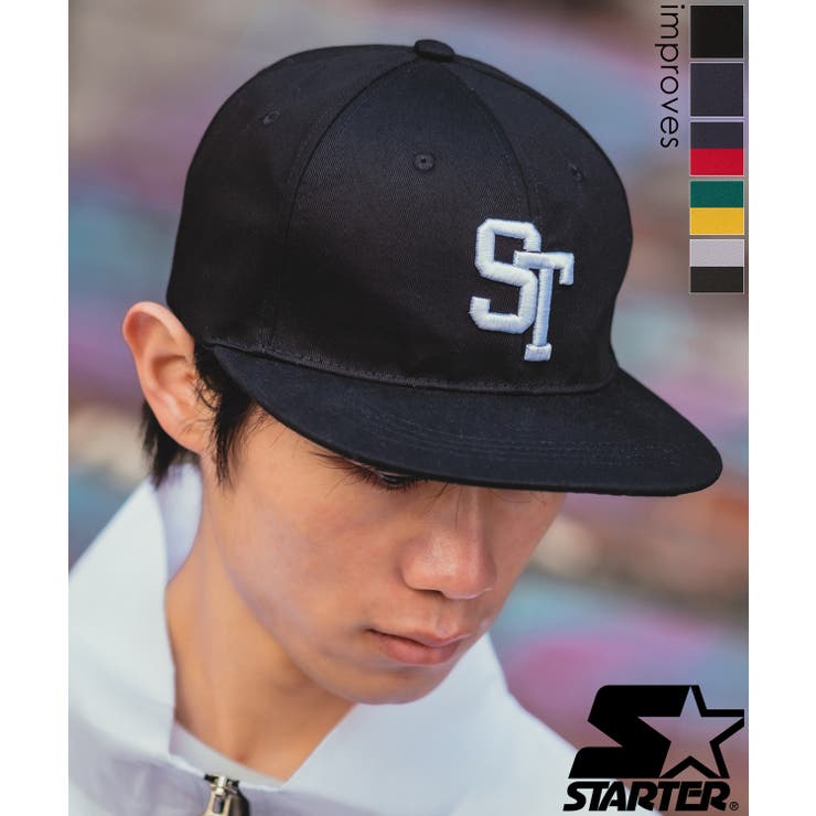 improves キャップ メンズ STARTER スターター 3D 刺しゅう 帽子 ベースボールキャップ ストリート スケーター アメカジ 古着MIX アウトドア レジャー ストリート系 キレイめ 韓国ファッション 秋冬 秋 冬 秋物 冬物 春夏 春