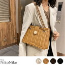 ShopNikoNiko 春新作 キルティングスクエアバッグ キルティング スクエア チェーン バッグ 鞄 かばん おとな かわいい 上品 アンティーク レトロトレンド 韓国ファッション レディース バッグ・鞄