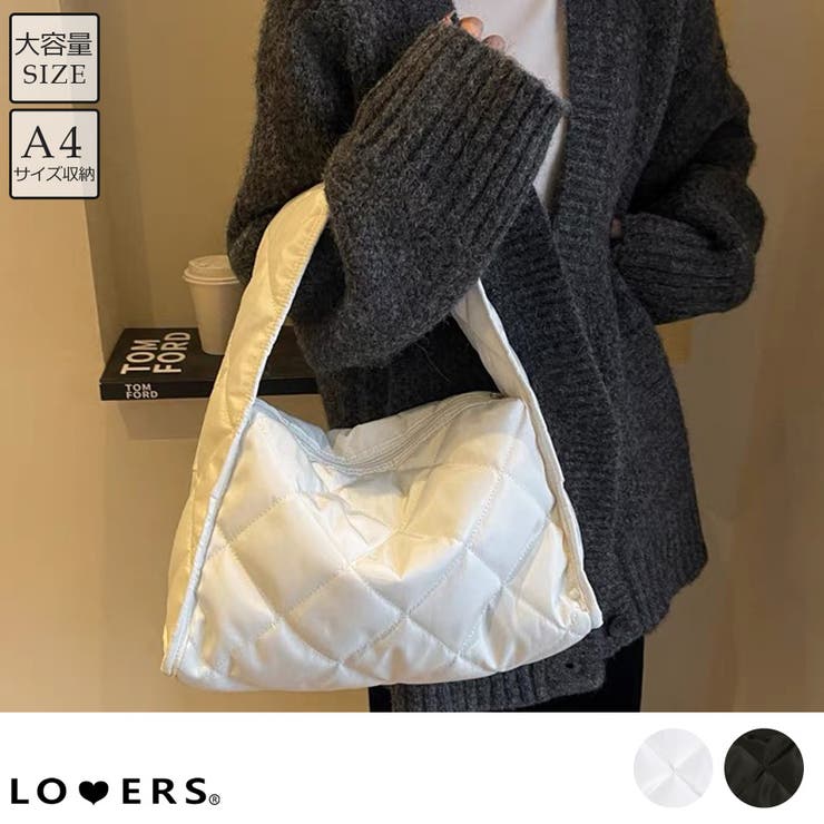 LOVERS 冬新作 キルティング ナイロン ワンハンドルバッグ ボストン トートバッグ ハンドバッグ 肩掛け ワンショル ナイロン 太め ショルダー A4 大きめ 通勤通学 レディース 韓国 プチプラ 流行り トレンド 人気 おすすめ おしゃれ かわい