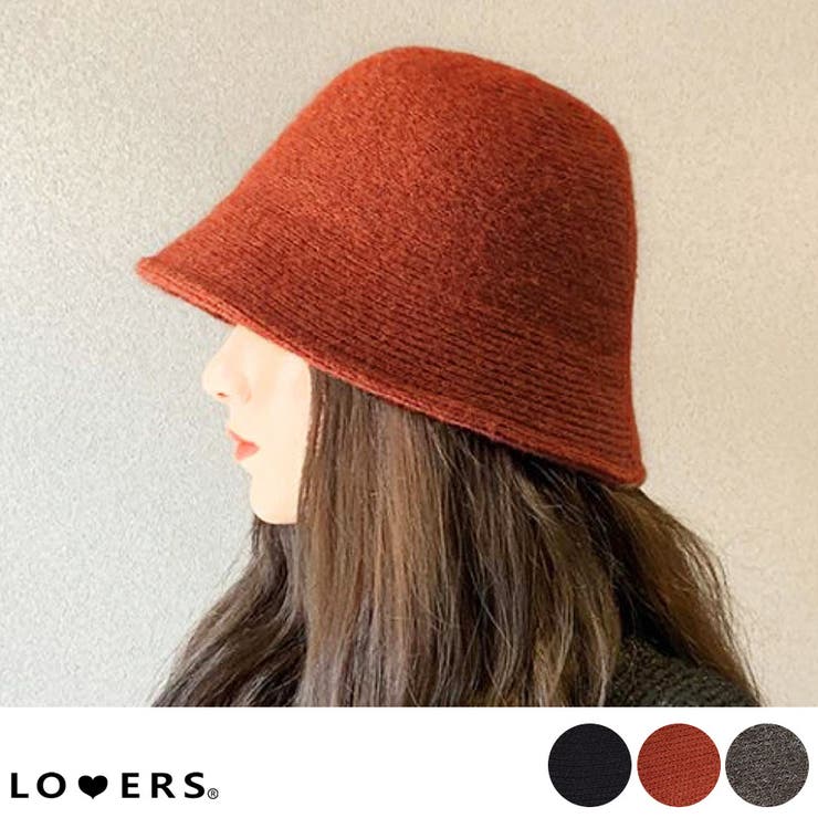 LOVERS 冬新作 シンプル フェルト クローシュハット ma 帽子 バケットハット バケハ ハット キャップ ビーニー フェイクファー アンゴラ風 メルトン素材 深め レディース 韓国 プチプラ 流行り トレンド 人気 おすすめ おしゃれ かわいい