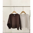 aimoha kids 【aimoha-KIDS-】コットンリブプルオーバー キッズ トップス