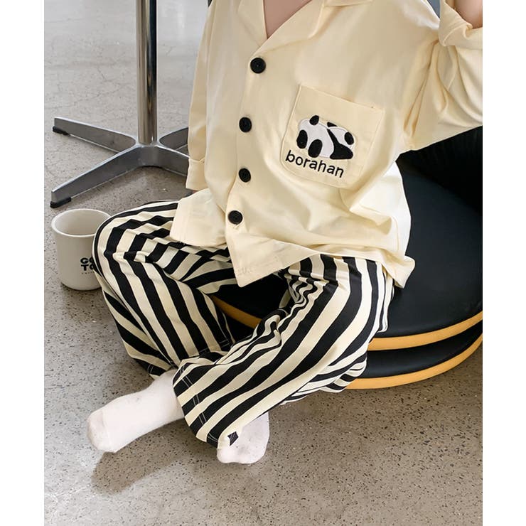 Long-Sleeved - 【10％OFFクーポン！5/7(木)9:59まで】aimoha kids 【aimoha-KIDS-】韓国子供服　ルームウェアパジャマ 上下2点セット ルームウェア・パジャマaimoha kids 【aimoha-KIDS-】韓国子供服　ルームウェアパ