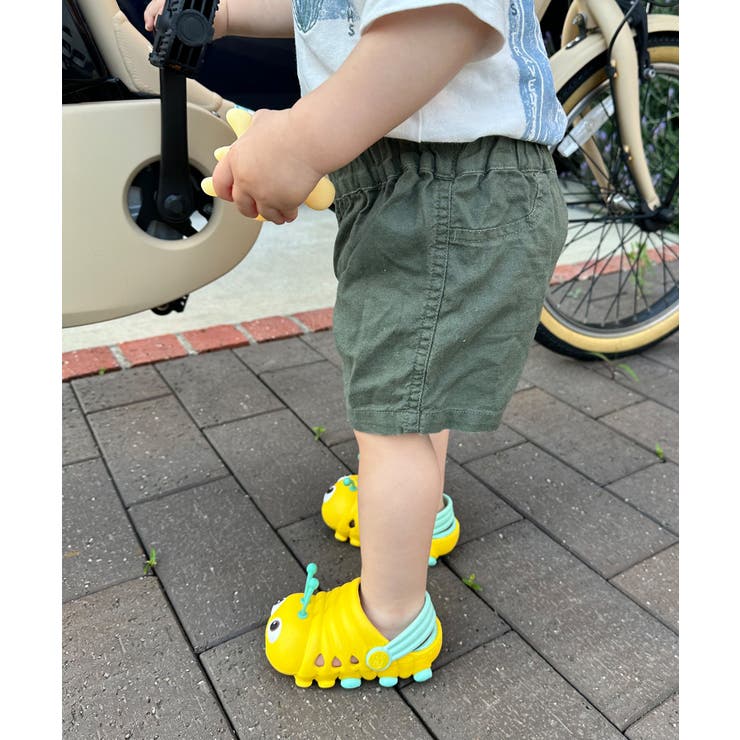 aimoha kids 「shoes365」かわいいイモムシサンダルスリッパ キッズ シューズ・靴