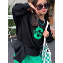 CHEER 裾デザインロゴTシャツ トップス