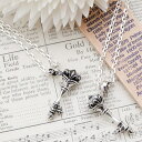 【マラソン期間中 5%OFFクーポン】アクセサリーショップPIENA シルバー925製 デザインキーモチーフのメンズネックレス 50cmロングアズキチェーン 鍵 カギ ワイルドでもシンプルに主張しすぎず胸元のポイントに 程よい重量感 クリア ブラック メ