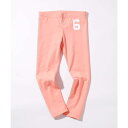 SHIFFON MM6 Maison Margiela エムエム6 メゾン マルジェラ ロゴプリント ロングレギンスパンツ スパッツ 女の子 子供服 こども服 キッズ おしゃれ かっこいい かわいい ブランド パンツ・ズボン
