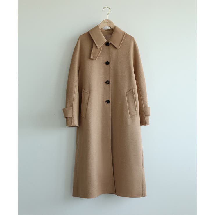 【10％OFFクーポン！3/26(木)1:59まで】DECADECLASSIC 【DECADE CLASSIC】カシミヤ ステンカラーオーバーコート アウター(コート・ジャケットなど)
