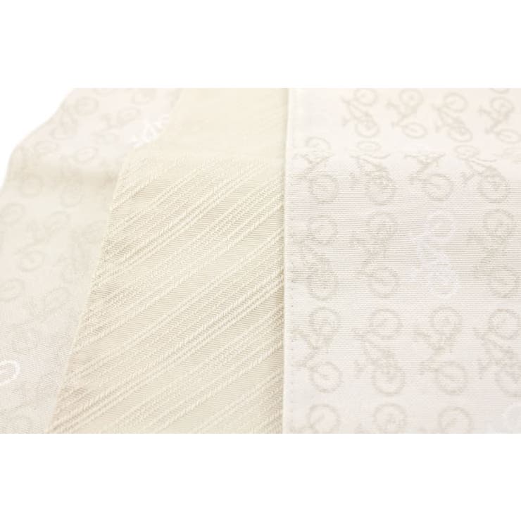 BiSOU 角帯　メンズ用　男性用　アイボリー　自転車柄　リバーシブル　日本製　ポリエステル　男帯　浴衣帯　 浴衣・着物