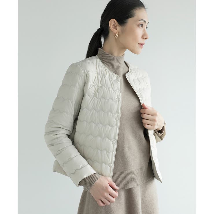 【10％OFFクーポン！3/26(木)1:59まで】DECADECLASSIC 【DECADE CLASSIC】ラウンドネックダウンジャケット アウター(コート・ジャケットなど)