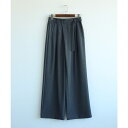DECADECLASSIC 【DECADE CLASSIC】リボンワイドフレアスラックス パンツ・ズボン