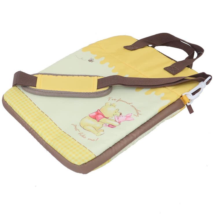 cinemacollection くまのプーさん タブレットケース ガジェットケース チェックハチミツ 新入学 ディズニー 丸眞 入園入学準備雑貨 キャラクター グッズ 小物 shoplistselect-10559632 SHOPLIST サンプル画像2