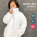 【5/10限定 15%OFFクーポン】ZI-ON 中綿スタンドカラージャケット キッズ 子供服 アウター マウンテンジャケット 男の子 女の子 ビッグシルエット...