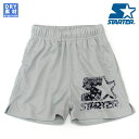 【8/11まで5%OFFクーポン】ZI-ON STARTER スターター ハーフパンツ キッズ 半ズボン 子供服 男の子 女の子 プリント ロゴ 接触冷感 ドライ ジュニア ダンス ブランド 夏用 夏服 110cm 120cm 130cm 140cm 1