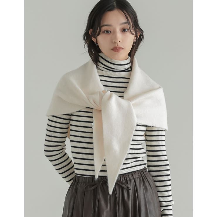 Re:EDIT マルチウェイトライアングルニットスカーフ 小物 shoplistselect-10568399 SHOPLIST サンプル画像3