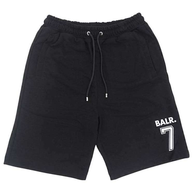 Riverall BALR. ボーラー ショートパンツ ハーフパンツ メンズ L ブラック Regular number 7 Shorts B14311028JETBKL BALR. パンツ・ズボン shoplistselect-10570318 SHOPLIST パッケージ画像