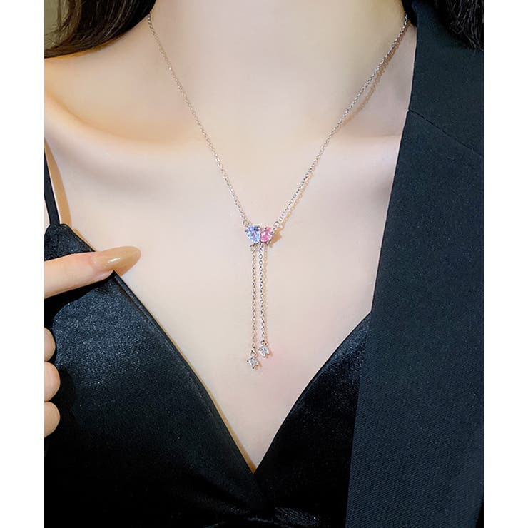 Miniministore チェーン ネックレス 華奢お洒落キラキラ アクセサリー