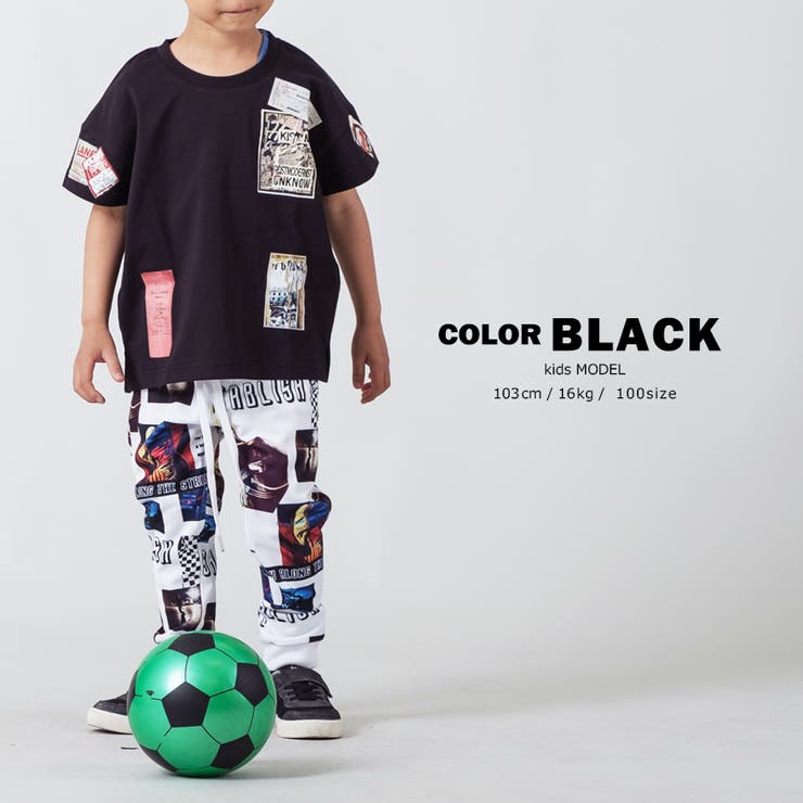 【10%OFFクーポン!11/27(木)1:59まで】ONE 4 PREMIUM 【 シート転写コラージュビッグTシャツ 】tシャツ ビッグt オーバーサイズ ...