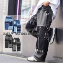 【7/11 1:59まで 5%OFFクーポン】ONE 4 PREMIUM デニムパンツ メンズ ワイドパンツ デニム レディース ワイドデニム バギーパンツ ア...