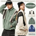 【10%OFFクーポン!11/27(木)1:59まで】ONE 4 PREMIUM ◆ピーチ素材 ロゴ刺繍 トラックジャケット◆ ナイロンジャケット メンズ ブル...