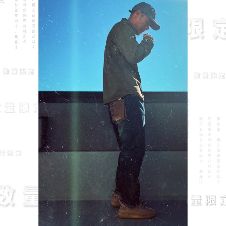 RAiseNsE 数量限定 デニムパンツ ミリタリー メンズ ヴィンテージ ウォッシュ加工 ジーンズ ボトムス ジーパン#Jea170 パンツ・ズボン