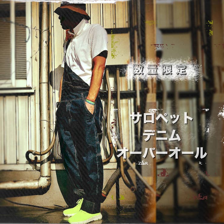 RAiseNsE デニムオーバーオール メンズ サロペット つなぎ レディース オールインワン パンツ ジャンプスーツ#T627 パンツ・ズボン