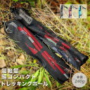 【7/11 1:59まで 5%OFFクーポン】RAiseNsE 超軽量 240g トレッキングポール 登山ストック 1本売り 折りたたみ コンパクト 収納袋&付...