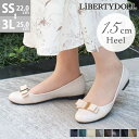 LibertyDoll ワンピース 韓国ファッション オフィスカジュアル セットアップ リボン パンプス ☆5581 シューズ・靴