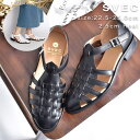 SVEC レザー グルカサンダル シューズ・靴