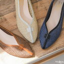【5%OFFクーポン 9/11 1:59まで】shop kilakila パンプス レディース メッシュパンプス メッシュ 雑材 パイピング ポインテッドトゥ フラットシューズ ぺたんこ ローヒール 痛くない 軽い 軽量 歩きやすい 疲れにくい 春 夏