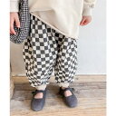 【8/11まで5%OFFクーポン】aimoha kids aimoha-KIDS- 配色チェック柄裾絞りパンツ テーパードパンツ キッズ サロペット 女の子 パンツ オーバーオール ナチュラル 韓国 ライク つなぎ 春 夏 秋 ベビー 子供服 キッズ 子