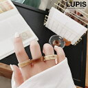 LUPIS シンプルマーブルリング 【指輪 リング アクリル マーブル カジュアル べっ甲 アイボリー ベージュ ブラウン かわいい 激安 安い プチプラ 春 ...