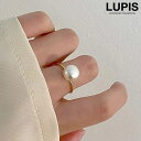 LUPIS 一粒パールリング アクセサリー