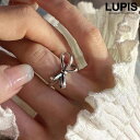LUPIS アンティークメタルリボンリング アクセサリー