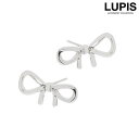 LUPIS シンプルリボンピアス【小ぶり】 アクセサリー