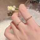 【7/11 1:59まで 5%OFFクーポン】LUPIS ラディアントジュエルスリムリング アクセサリー